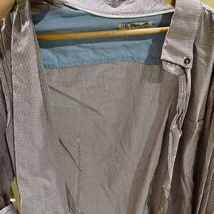 H.E. Checkered Button-Up Shirt